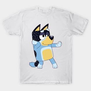 Bluey dancing Funny bluey T-Shirt